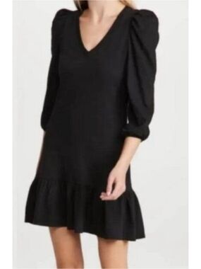 Nation Ltd Danica Flonce Dress in Black
